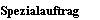 Spezialauftrag